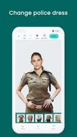 Woman Police Photo Suit Studio 스크린샷 3