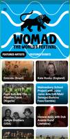 WOMAD Festival 2023 Affiche