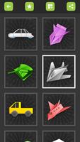 Kendaraan origami dari kertas screenshot 2