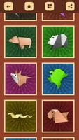Schémas d'animaux en origami capture d'écran 2