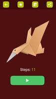 Oiseaux en papier origami capture d'écran 3
