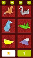 Oiseaux en papier origami capture d'écran 2