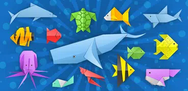 摺紙魚和紙水生動物