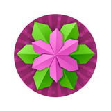 Fleurs et plantes en origami icône