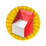 Muebles de origami de papel.