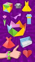 Origami pour filles et femmes Affiche