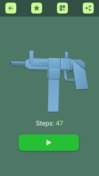 Android 用の 折り紙の武器の指示 紙の銃と剣 Apk をダウンロード