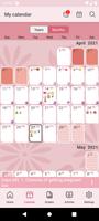 WomanLog Pro Calendar ảnh chụp màn hình 1