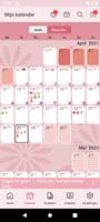 WomanLog Pro kalender screenshot 1