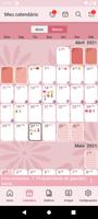 Calendário WomanLog Pro imagem de tela 1