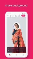 Woman Saree Photo Suit : Simple & Traditional screenshot 2