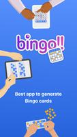 Bingo!! cards Cartaz
