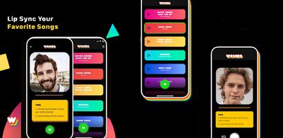 Wombo Lip Sync App Assist 2021 पोस्टर