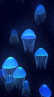 Jellyfish Live Wallpaper 3D Affiche