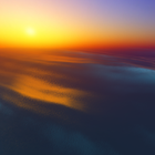 Sunset Ocean Wallpaper أيقونة