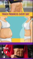 Women Abs Workout - Lose Belly Fat & Weight capture d'écran 1