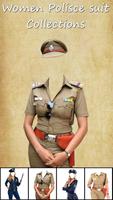 Woman Police Photo Suit Editor 截圖 1