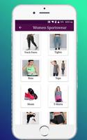Women Sportswear Shopping स्क्रीनशॉट 2