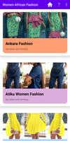 Women African Fashion ポスター
