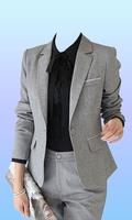 Women Formal Photo Suit ポスター