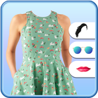 Women Fashion Photo Suit ikona