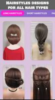 Girls Hairstyle Step By Step โปสเตอร์