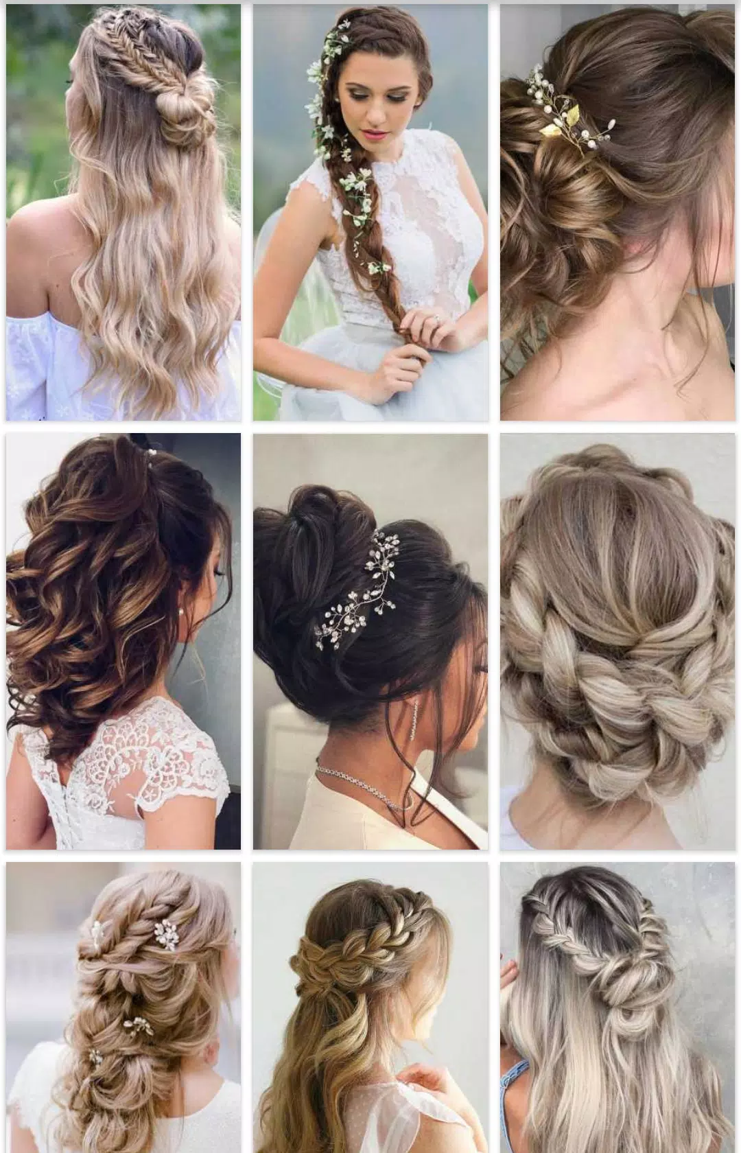 Download do APK de Penteado Simples para Casamento para Android