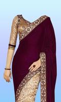 Women Saree Photo Suit plakat