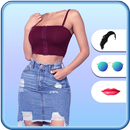 Women Skirt Photo Suit APK