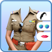 Women Police Photo Suit icon