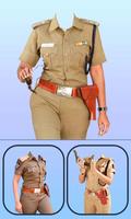 Women Police Photo Suit تصوير الشاشة 1