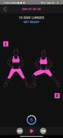 Sexy Butt Women Workout 30 Days - Female Fitness Plakat