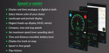 GPS Speedometer HUD - Odometer