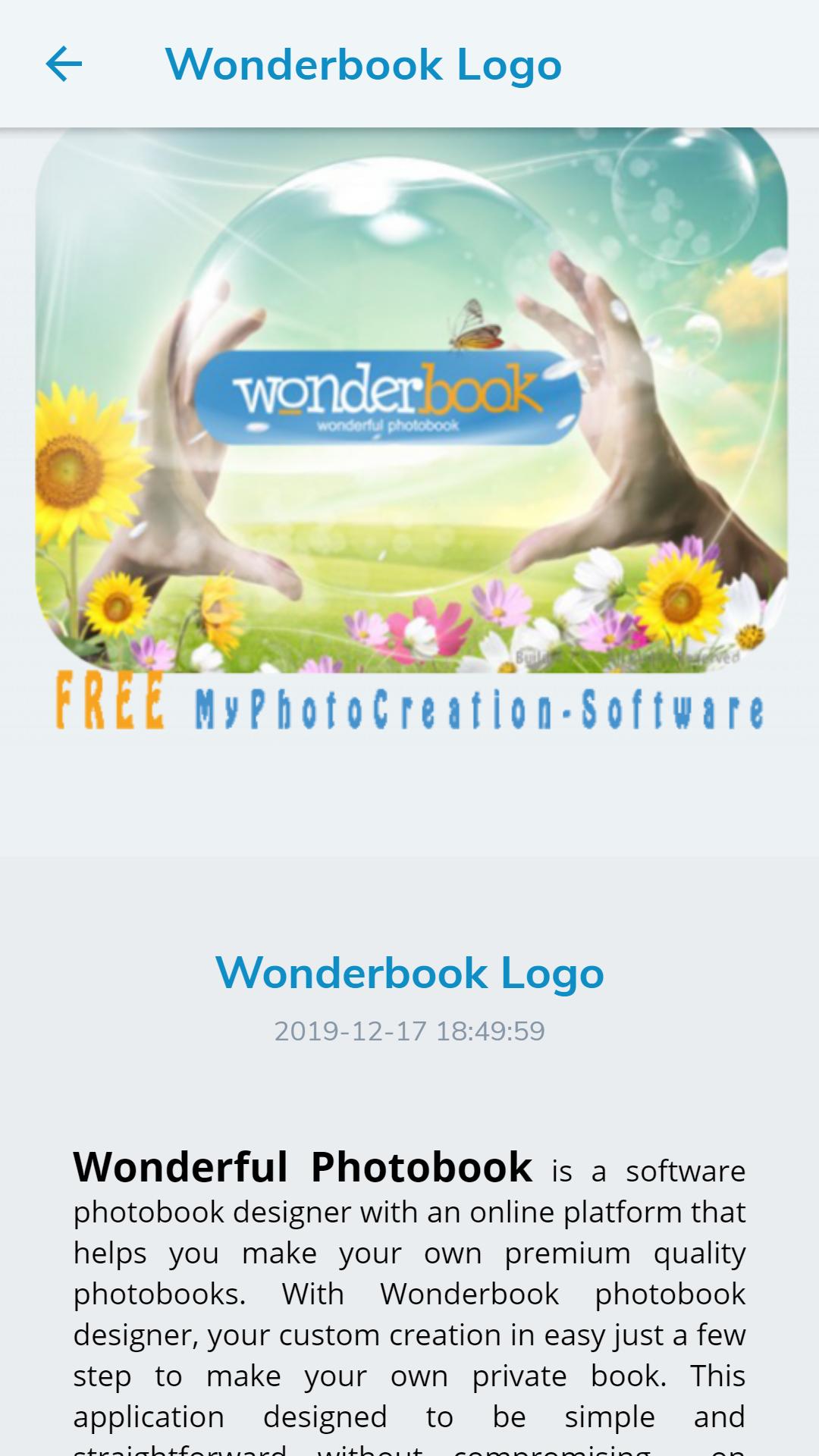 Wonderbook Wonderful Photobook For Android Apk Download