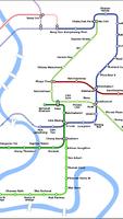Bangkok Metro BTS and MRT โปสเตอร์