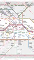 پوستر Berlin Subway Map