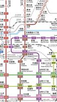 2 Schermata 大阪地鐵路線圖