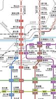 أوساكا خريطة مترو الانفاق تصوير الشاشة 3