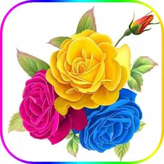 Wonderful Flowers Roses images Gif XAPK download