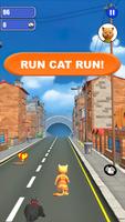 Cat Subway Run: Leo Cat vs Dog Affiche