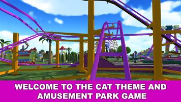 Cat Theme & Amusement Park Fun capture d'écran 1