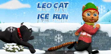 Leo Cat Run Ice - Frozen Cidad