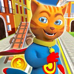 Descargar APK de Super Hero Cat Run