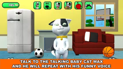 Sprechende Baby Katze Max Game XAPK Herunterladen