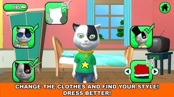 Talking Baby Cat Max Pet Games screenshot 2