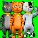 Pratende kat Leo: Virtual Pet-APK