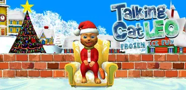 Talking Cat Leo Frozen Ice Fun