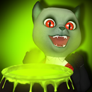 Pratende Kat Leo Halloween-APK