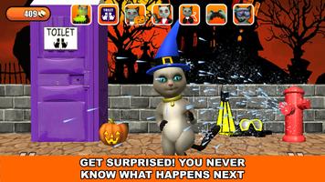 Talking Cat Leo Halloween Fun Screenshot 2