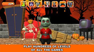 Talking Cat Leo Halloween Fun Screenshot 3